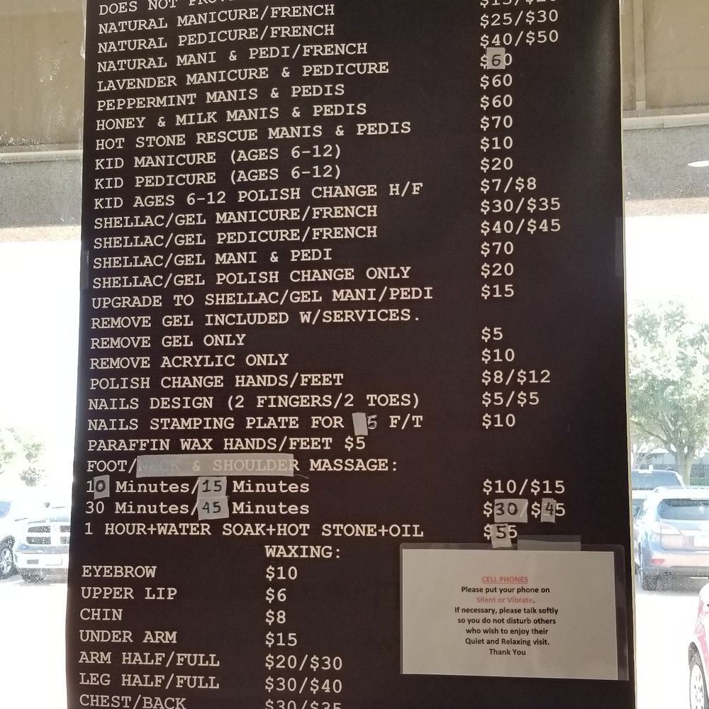 Nail Care - Menu - Nail Salons Near Me - Plano, Texas Nail Care - Menu - Nail Salons Near Me - Plano, Texas