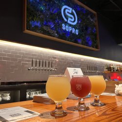 Southern Prohibition Brewing - Beer flight