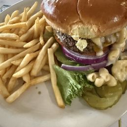 Mac N Cheese Burger Mac N Cheese Burger