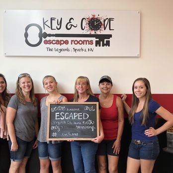 Key And Code - Yeah !!! We did it !!! We're not afraid of ghosts - Escape Games Near Me - Sparks, Nevada