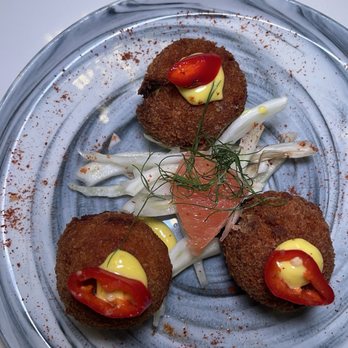 Mariposa - Shrimp and crab cakes - Tapas/Small Plates Near Me - Charlotte, North Carolina Mariposa - Shrimp and crab cakes - Tapas/Small Plates Near Me - Charlotte, North Carolina