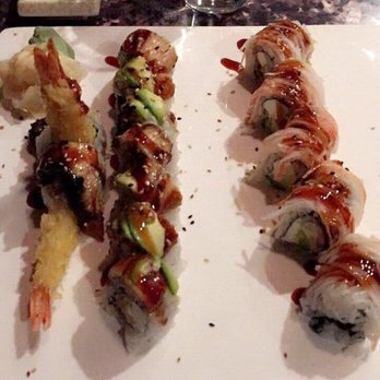 Hibachi One - My sisters sushi! California fortune roll + ninja roll. - Sushi Bars Near Me - Albuquerque, New Mexico