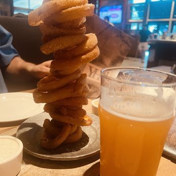 Yard House - Onion Rings and a delicious hazy IPA!!!!! - Bars Near Me - Coral Gables, Florida Yard House - Onion Rings and a delicious hazy IPA!!!!! - Bars Near Me - Coral Gables, Florida