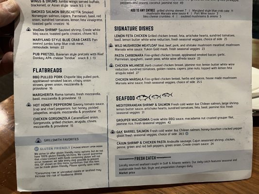 Menu photo 3 Grillsmith - Countryside Clearwater, FL