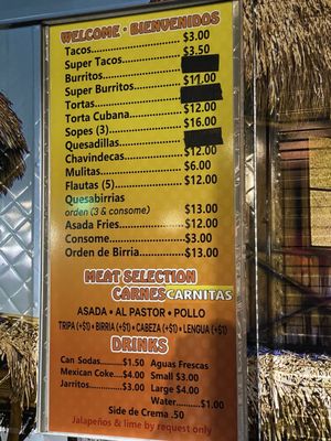 Menu photo 2 La Fondita Lodi, CA