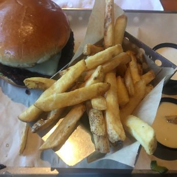 Chili's - Veggie burger and fries - American Near Me - Goodyear, Arizona