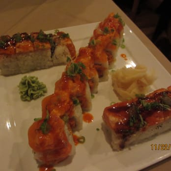 Fuji Mountain - Tasty (sides) & Inferno (middle) Rolls - Japanese Near Me - Philadelphia, Pennsylvania