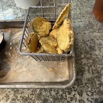 Fifth & Fire - Fried pickles with Alabama sauce we preferred it with ranch - Barbeque Near Me - Augusta, Georgia Fifth & Fire - Fried pickles with Alabama sauce we preferred it with ranch - Barbeque Near Me - Augusta, Georgia