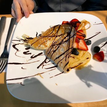 Magdalena's Creperie - My son's favorite: homemade caramel, fresh fruit, and chocolate. - Coffee & Tea Near Me - Bellingham, Washington Magdalena's Creperie - My son's favorite: homemade caramel, fresh fruit, and chocolate. - Coffee & Tea Near Me - Bellingham, Washington
