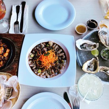 Lion Fish - Clamato michelada, Chef's Pulpo, shrimp Japonés aguachile, fresh oysters, skinny margarita. - Bars Near Me - Tijuana, BCN Lion Fish - Clamato michelada, Chef's Pulpo, shrimp Japonés aguachile, fresh oysters, skinny margarita. - Bars Near Me - Tijuana, BCN