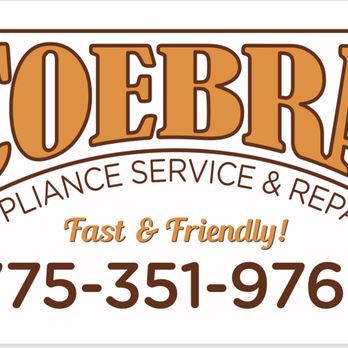 Coebra Appliance Repair - Co. Info - Appliances & Repair Near Me - Sparks, Nevada Coebra Appliance Repair - Co. Info - Appliances & Repair Near Me - Sparks, Nevada