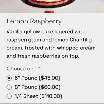 Layer Cake - Picture of cake on website - Breakfast & Brunch Near Me - Irvine, California