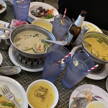 Jitlada - Oxtail curry, green mussels green curry - Thai Near Me - Los Angeles, California