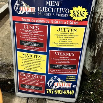 Don Ceviche - Lunch specials - Peruvian Near Me - San Juan, Puerto Rico