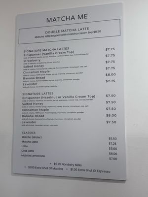Menu photo 1 Matcha Me Columbus, OH Menu photo 1 Matcha Me Columbus, OH