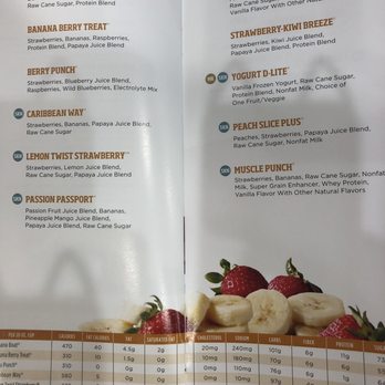 Smoothie King - Menu - Juice Bars & Smoothies Near Me - Miami Beach, Florida Smoothie King - Menu - Juice Bars & Smoothies Near Me - Miami Beach, Florida