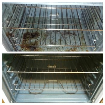 Ana's House Cleaning Services LLC - OVEN ( BEFORE & AFTER) - Home Cleaning Near Me - Gaithersburg, Maryland