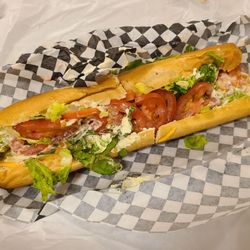 What-A-Sub - Egg salad & cheese. Lrg.