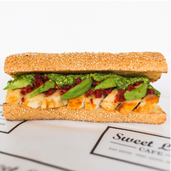Sweetleaf - a sandwich with cheese and lettuce - Ice Cream & Frozen Yogurt Near Me - McLean, Virginia Sweetleaf - a sandwich with cheese and lettuce - Ice Cream & Frozen Yogurt Near Me - McLean, Virginia