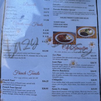 Lazy Daisy Cafe - Menu - Cafes Near Me - Los Angeles, California Lazy Daisy Cafe - Menu - Cafes Near Me - Los Angeles, California
