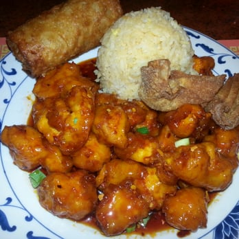 Abacus Inn - Orange chicken.  Lots of nice chicken chunks. - Chinese Near Me - Glendale, Arizona