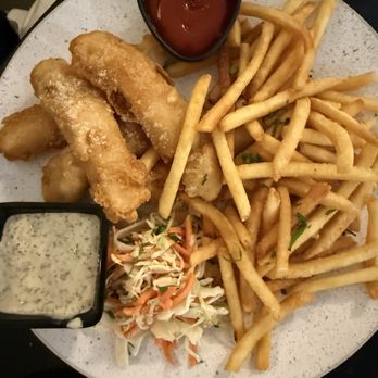 The Burrow TC - Fish 'N' Chips with Malted Fries - New American Near Me - Traverse City, Michigan The Burrow TC - Fish 'N' Chips with Malted Fries - New American Near Me - Traverse City, Michigan