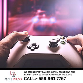 CellPros Tech Repair - Tower District - We Offer Expert Gaming System Tear Down and Repair Services to get you back in the Game !!!
#CellPros #CellProsTower - Mobile Phones Near Me - Fresno, California CellPros Tech Repair - Tower District - We Offer Expert Gaming System Tear Down and Repair Services to get you back in the Game !!!
#CellPros #CellProsTower - Mobile Phones Near Me - Fresno, California