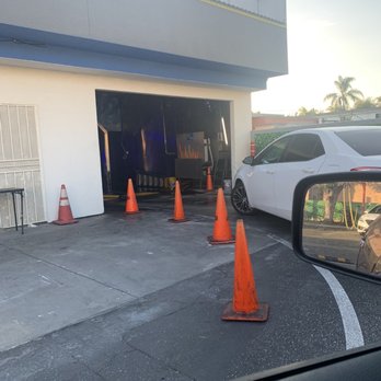Carwood Express Car Wash - Entrance is a bit tight but the cones help! - Car Wash Near Me - Downey, California Carwood Express Car Wash - Entrance is a bit tight but the cones help! - Car Wash Near Me - Downey, California