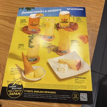 KINTON RAMEN DON MILLS - Menu - Ramen Near Me - North York, Ontario