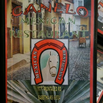 El Canelo Mexican Restaurant - Menu cover - Mexican Near Me - Sabetha, Kansas