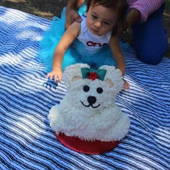 Sweets By Design - This was a teddy bear cake for a teddy bear themed party. - Cupcakes Near Me