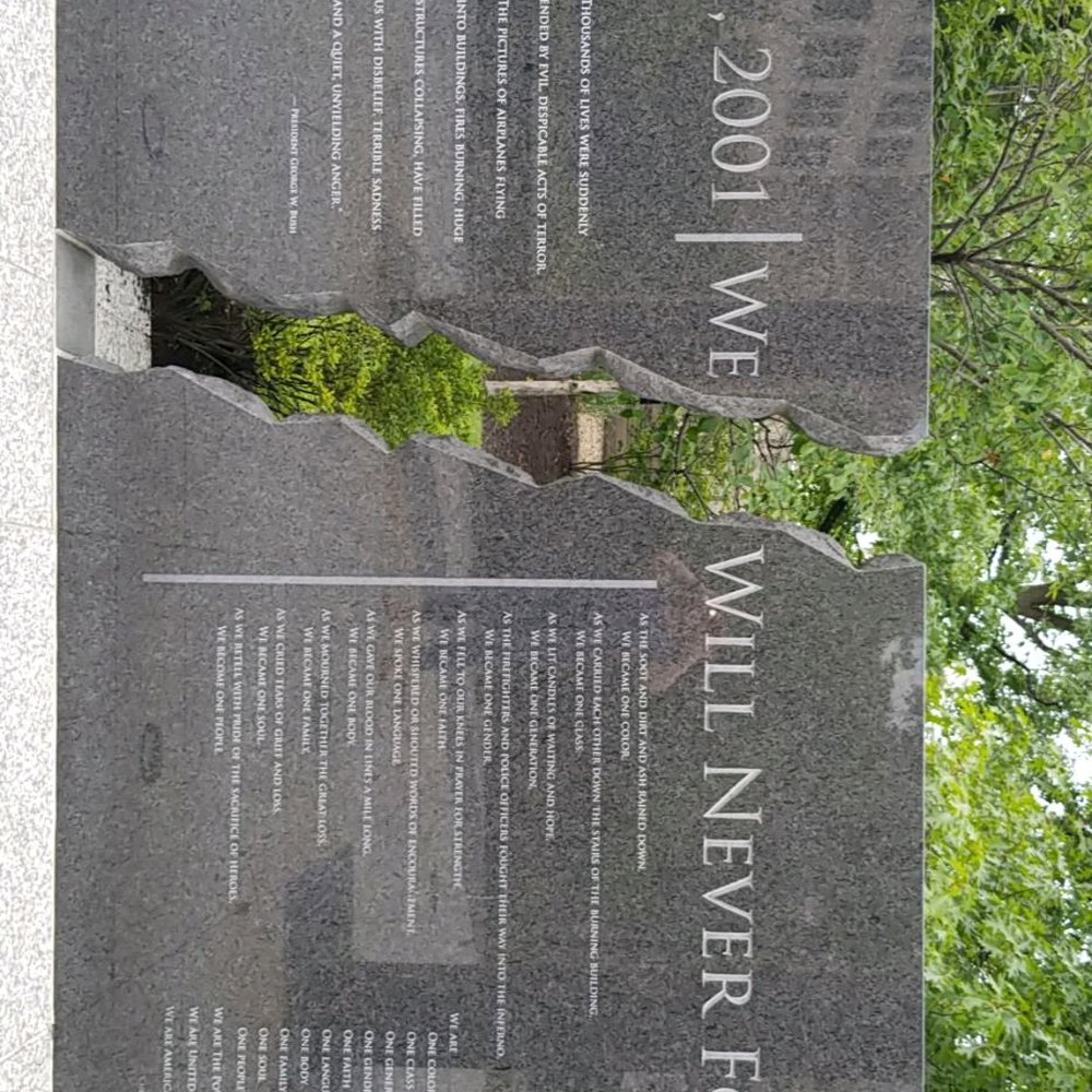 Amazing display and tribute to 9/11. Well worth the walk. My husband is a firefighter and it touches my heart Amazing display and tribute to 9/11. Well worth the walk. My husband is a firefighter and it touches my heart