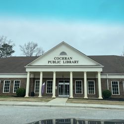 Cochran  Public Library - Entrance