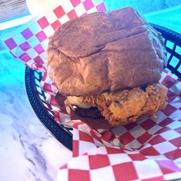 Nashville hot chicken sandwich
