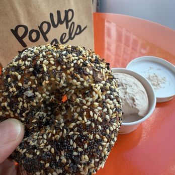 PopUp Bagels - Everything Bagel - Bagels Near Me - New York, New York