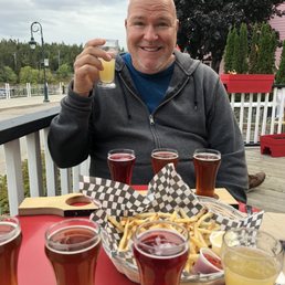 Me and my beer sampler Me and my beer sampler