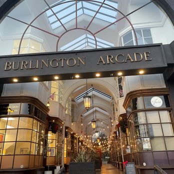 Burlington Arcade - Back entrance from the parking lot. - Shopping Centers Near Me - Pasadena, California