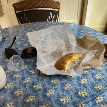 Here & Abroad Bistro & Bakery - Sausage and egg Croissant. - Bakeries Near Me - Fredericksburg, Virginia