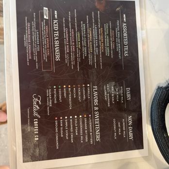 Foxtail Coffee - Latimer Crossing - Tea Menu - Coffee & Tea Near Me - Fort Myers, Florida