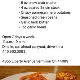 This is the Feb special. It shows it on a plate, but it comes in a cary out container with a plastic fork. This is the Feb special. It shows it on a plate, but it comes in a cary out container with a plastic fork.