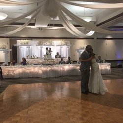 Delta Breeze Club - Delta Breeze Club wedding reception (utilized 3 of 4 ballrooms). Decorations by E&T Decorations.