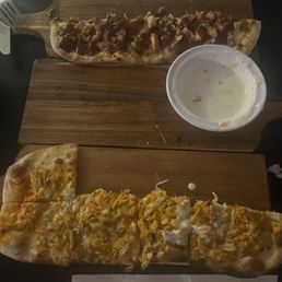 Flat bread pizzas