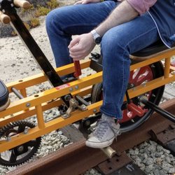 Handcar Tours - Our nifty little handcar!