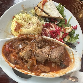 Cafe Turko - Beyti Kebab with Eggplant - Halal Near Me - Seattle, Washington Cafe Turko - Beyti Kebab with Eggplant - Halal Near Me - Seattle, Washington