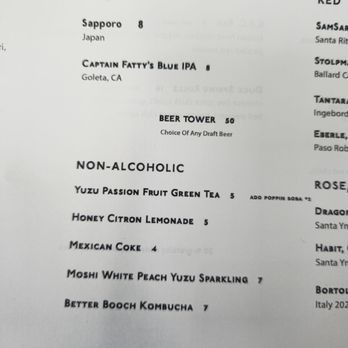 Secret Bao - Drink Menu as of May 2024 - Asian Fusion Near Me - Santa Barbara, California Secret Bao - Drink Menu as of May 2024 - Asian Fusion Near Me - Santa Barbara, California