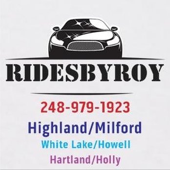 Rides By Roy - Taxis Near Me - Highland Charter Township, Michigan Rides By Roy - Taxis Near Me - Highland Charter Township, Michigan
