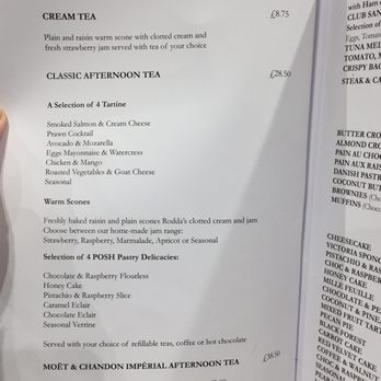 Madame-Posh - Afternoon tea menu - Bakeries Near Me - Windsor, WNM