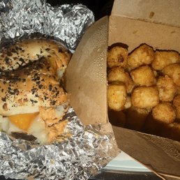 Breakfast Hangover Helper Sandwich