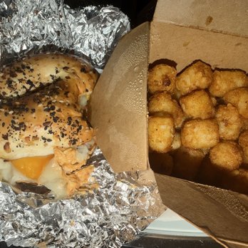 Bearded Bagel - Hangover Helper and Tater Tots - Breakfast & Brunch Near Me - Indianapolis, Indiana Bearded Bagel - Hangover Helper and Tater Tots - Breakfast & Brunch Near Me - Indianapolis, Indiana