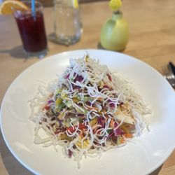Vinaigrette - Asian Chopped Salad Hibiscus - Cured Duck Confit